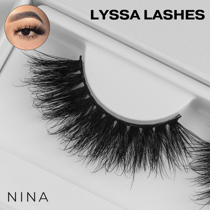 Nina | 3D Mink Strip Lashes