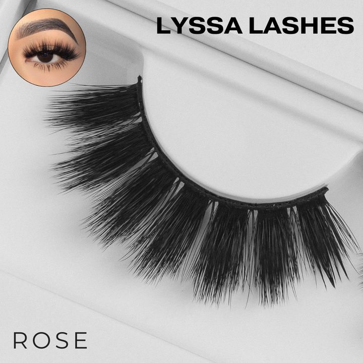 Rose | 3D Silk Strip Lashes